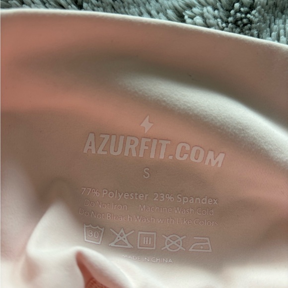 AZUR Fit HIGH WAISTED LEGGINGS - SORBET - Picture 2 of 5